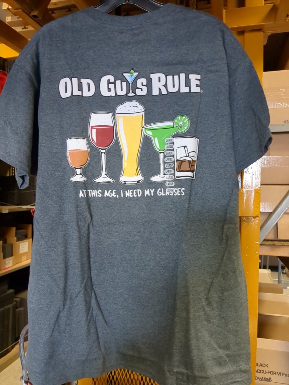 Old Guys Rule Short Sleeve T-Shirt - Picture 4 of 7